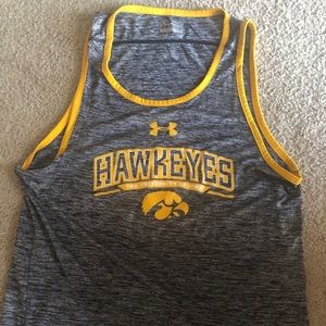 Iowa Hawkeyes university sleeveless
